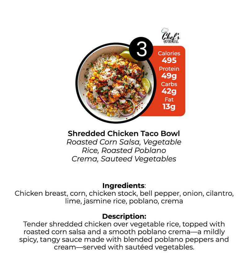 Healthy Meal Prep in Huntsville & Madison | 15 Mix & Match Meal Plan -  Nov 30th- Dec 6th