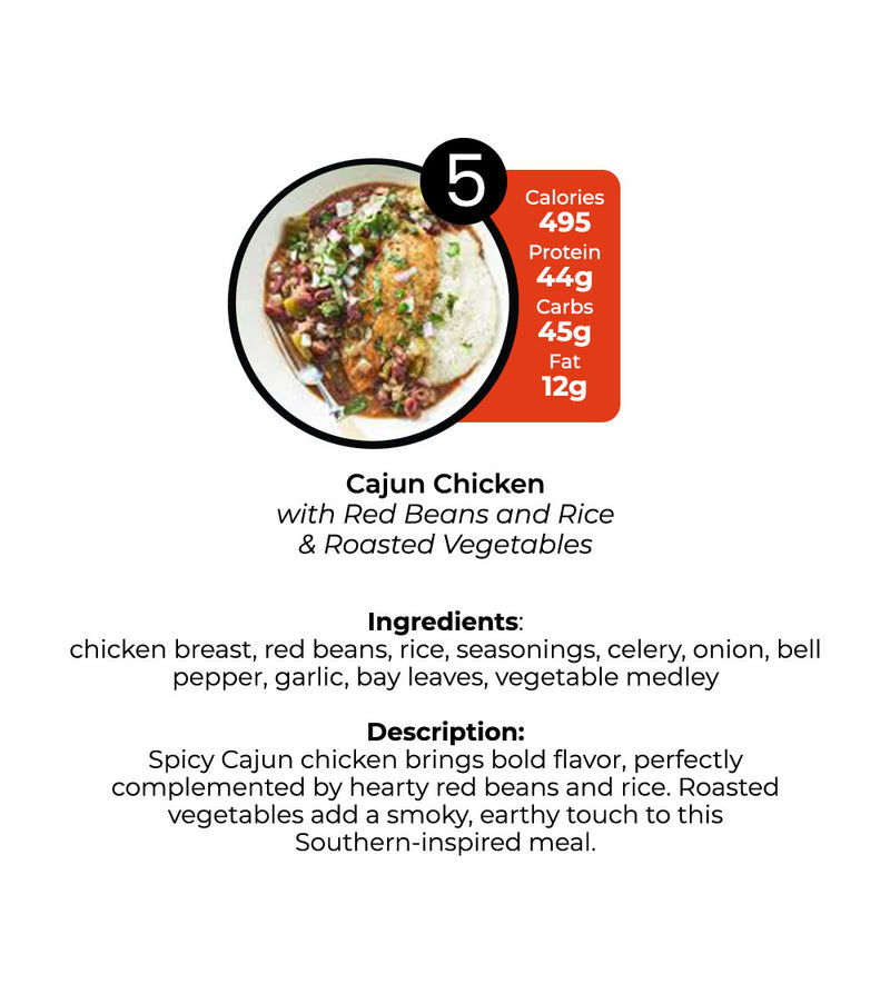 Healthy Meal Prep in Huntsville & Madison | 10 Mix & Match Meal Plan -  Aug 31 - Sept 6