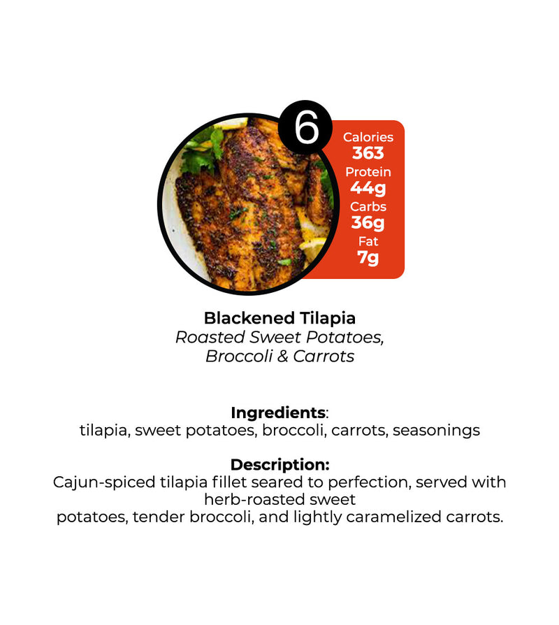 Healthy Meal Prep in Huntsville & Madison | 10 Mix & Match Meal Plan - Nov 30th- Dec 6th